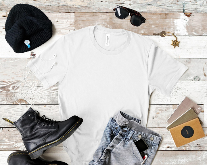 tshirt mockup white